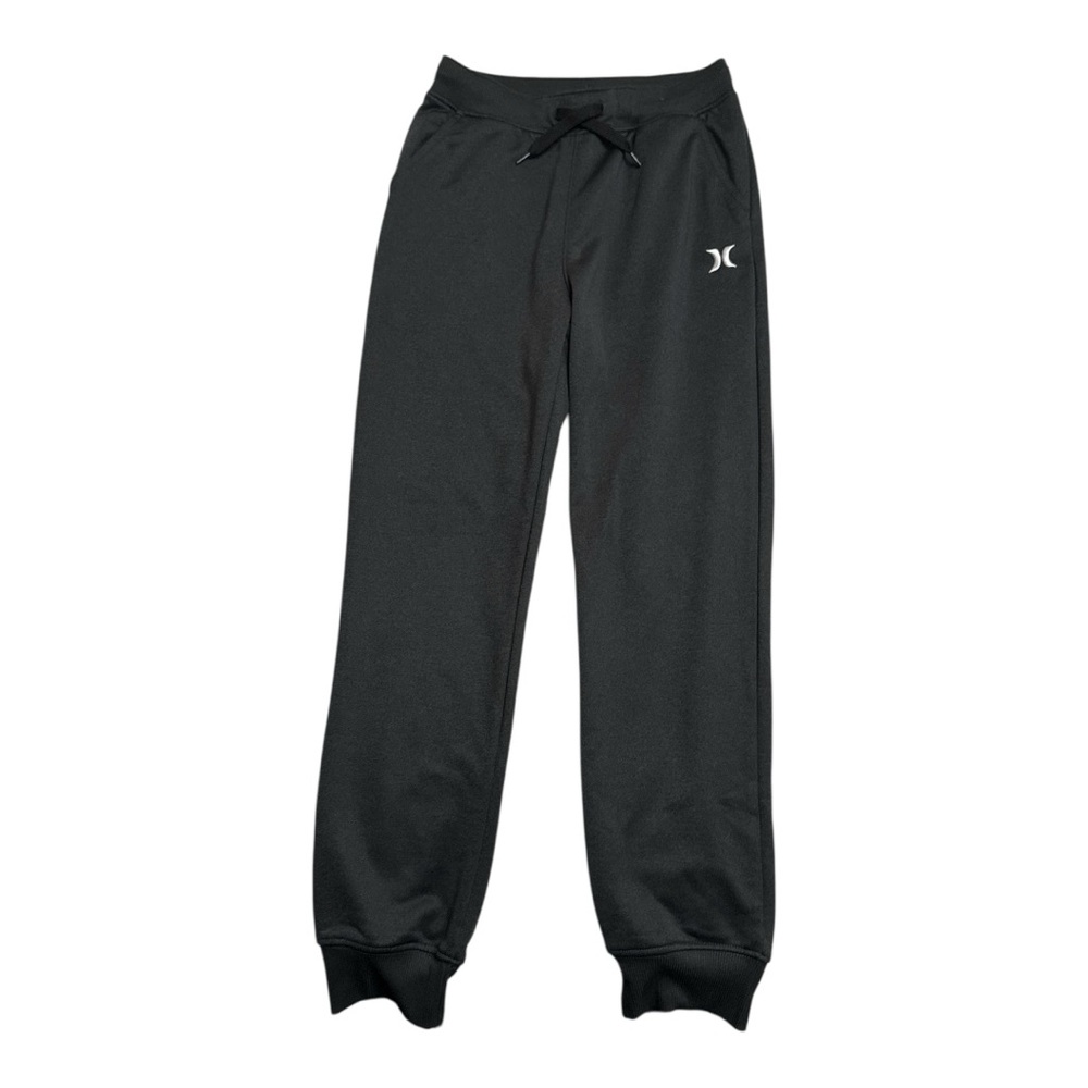 Hurley Black Sweatpants Elastic Waistband Joggers